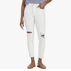 Universal thread Women's Jeans Skinny High Rise true White Size 2